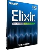 Amazon.co.jp: Elixir エリクサー エレキギター弦 NANOWEB Super Light
